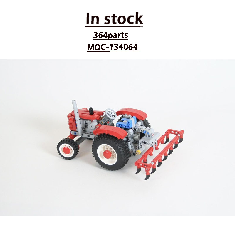 Urban Farming Model - MOC-134064 Trator Agrícola Retrô Urbano de