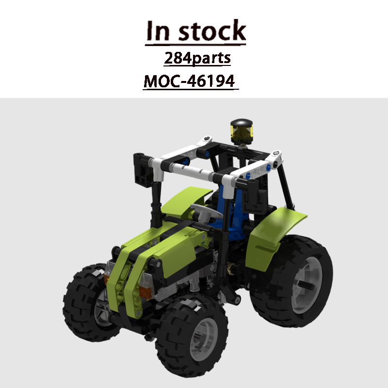 Urban Farming Model - MOC-46194 Trator Agrícola Urbano de Blocos