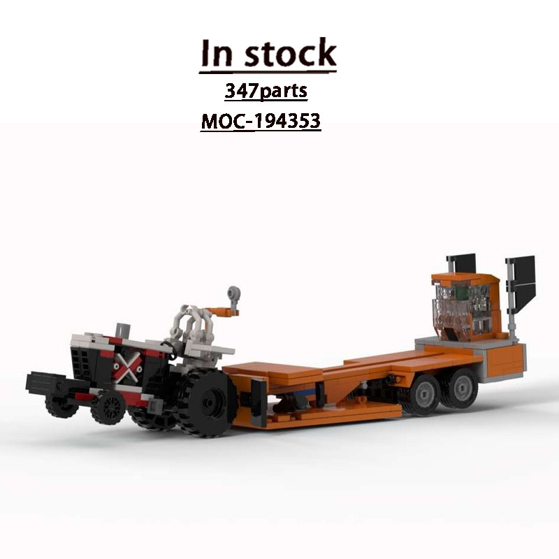 Urban Farming Model - MOC-194353 Trator Urbano com Carrinho e