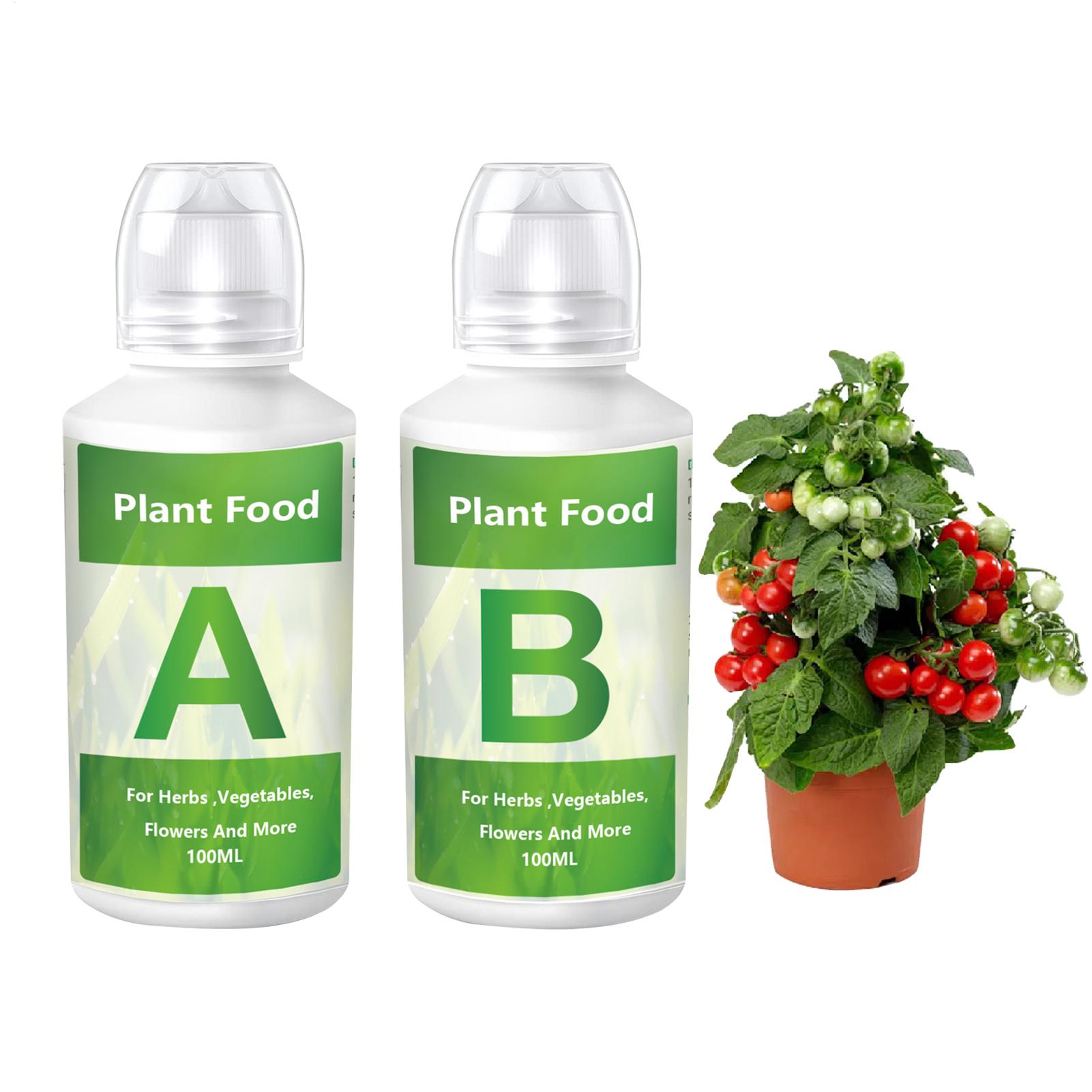 Nutrient Solution Ab - Conjunto de Solução de Fertilizantes Hidropônicos