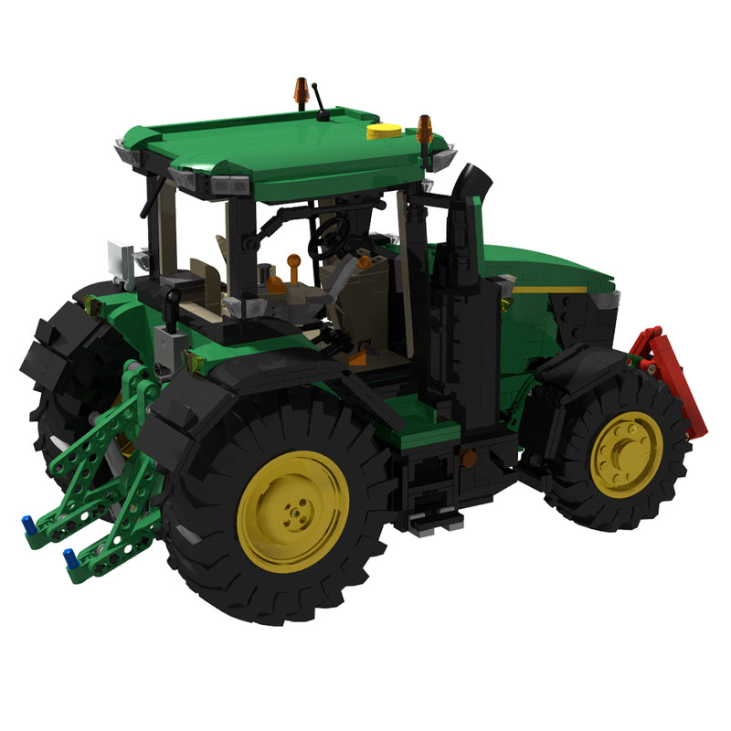 Urban Farming Model - MOC-231420 Trator Agrícola Urbano de Blocos