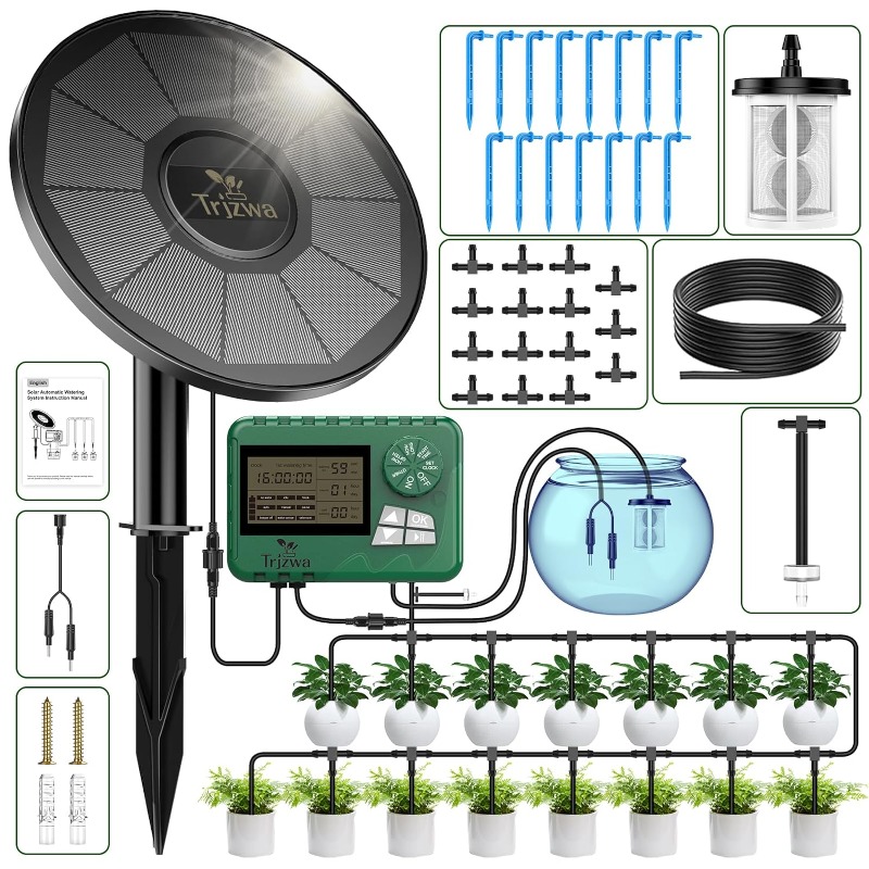 Urban Farming System - Equipamento de irrigação solar kit de