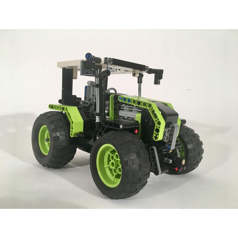 Urban Farming Model - MOC-97333 Trator Agrícola Urbano de Blocos