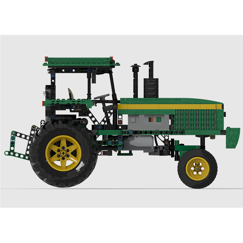 Urban Farming Model - MOC-50935 Trator Agrícola Urbano dos Anos