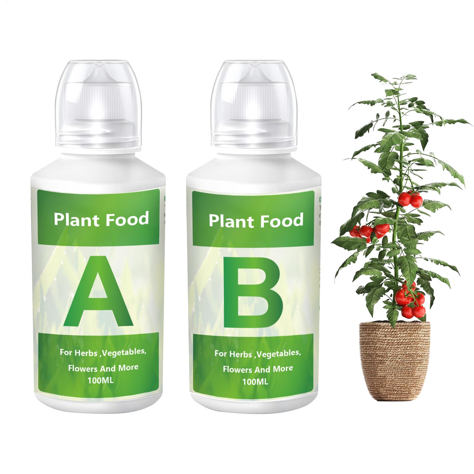 Nutrient Solution Ab - Conjunto de Solução de Fertilizantes Hidropônicos